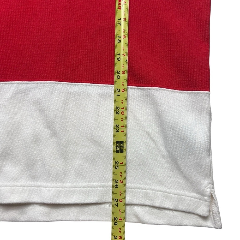 Calvin Klein 205W39NYC x Raf Simons Red White Striped Shirt Size S Thick Cotton - Picture 6 of 12